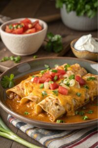 Comforting Chicken Enchiladas