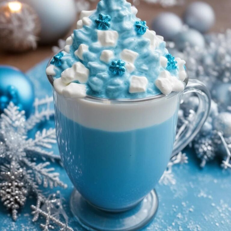 Blue Christmas Hot Cocoa