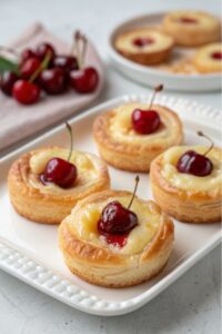 Mini Cherry Cheese Danishes