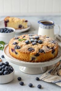 Sour Cream Blueberry Coffee Cake Recipe