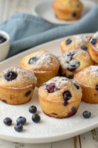 Baked Blueberry Fritter Bites